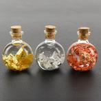 No Reserve Ampullen met bladgoud, zilver en koper- 31 g