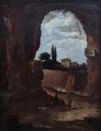 Scuola italiana (XVII) - Paesaggio, Antiek en Kunst