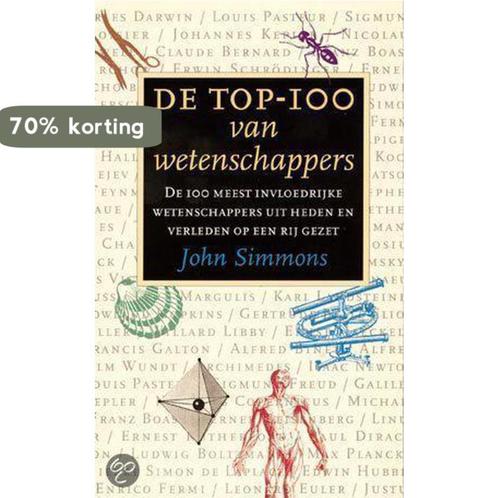 De top-100 van wetenschappers 9789027461858 J. Simmons, Boeken, Wetenschap, Gelezen, Verzenden