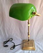Bankierslamp - Verstelbaar in hoogte, schommelend scherm. -, Antiek en Kunst