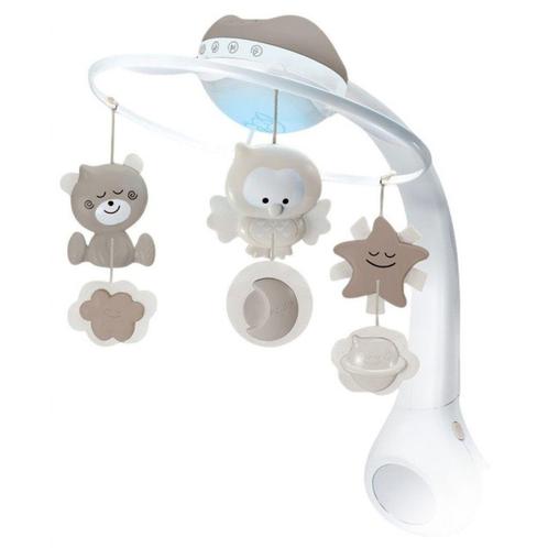 Infantino Grey 3 in 1 Muziekmobiel & Projector BK-04915, Kinderen en Baby's, Kinderkamer | Inrichting en Decoratie, Nieuw, Verzenden