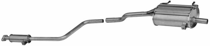 Uitlaat, Einddemper Suzuki Swift 1.0, 1.3, Auto-onderdelen, Uitlaatsystemen, Nieuw, Verzenden