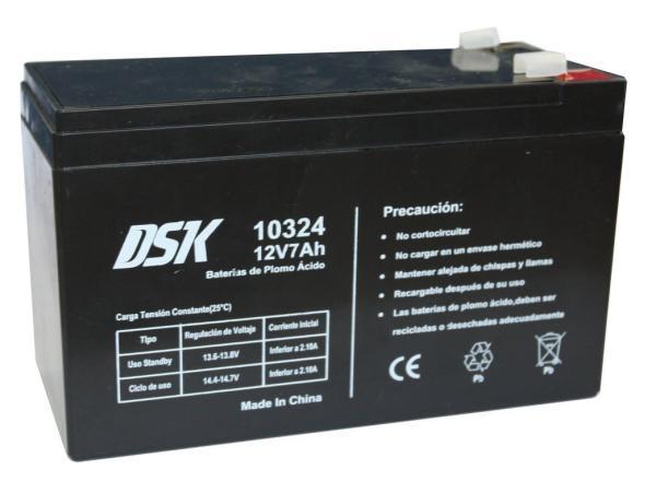 Veiling - DSK - Oplaadbare en verzegelde AGM-batterij. 12V 7, Audio, Tv en Foto, Accu's en Batterijen, Gebruikt