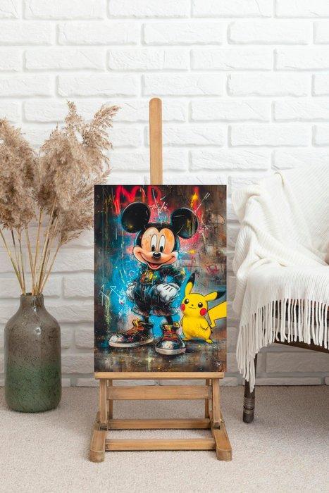 SDIMART - Mickey Mouse & Pikachu Pop Art Electric Duo, Spelcomputers en Games, Spelcomputers | Overige Accessoires