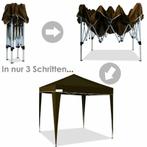 Partytent 3x3 Paviljoen Inklapbaar in 7 kleuren Easy Pop Up, Tuin en Terras, Partytenten, Opvouwbaar, Partytent, Minder dan 4 meter