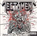 cd - Testament - Return To The Apocalyptic City, Zo goed als nieuw, Verzenden