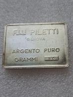 50 gram - Zilver .999 - F.lli Piletti, Genova (Zonder