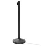 Afzetpaal Roestvrij Staal | Zwart | 98 cm Hoog | Per 2 Stuks, Verzenden, Nieuw in verpakking