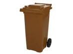 Vuilcontainer 120 liter 2-wiel bruin, Ophalen of Verzenden