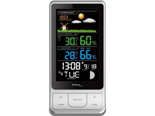 Digitale weerstation met thermometer en hygrometer -, Audio, Tv en Foto, Weerstations en Barometers, Zo goed als nieuw, Verzenden