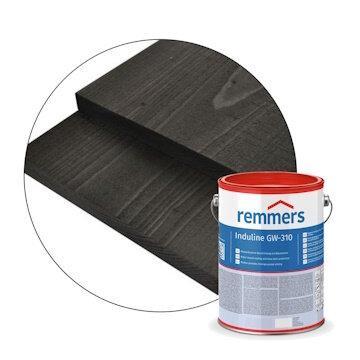 Remmers Induline GW-310 Diepzwart VP30310 UV bestendig, Doe-het-zelf en Verbouw, Verf, Beits en Lak, Zwart, Nieuw, Beits