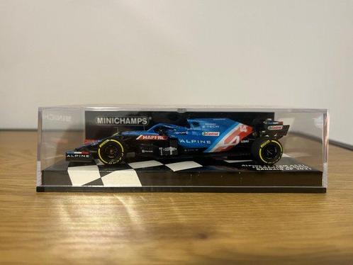 Minichamps 1:43 - Model raceauto - Fernando Alonso - Alpine, Hobby en Vrije tijd, Modelauto's | 1:5 tot 1:12
