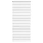 vidaXL Zebra rolgordijn 105x230 cm stofbreedte 100,9cm, Verzenden, Nieuw, Wit