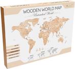 Eco Wood Art Houten Wandpuzzel Wereldkaart Untouched Worl..., Hobby en Vrije tijd, Verzenden, Nieuw