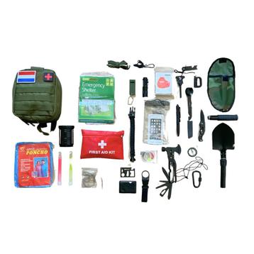 alles-in-1-pakket noodpakket voor onderweg survival hiking beschikbaar voor biedingen