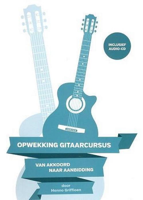 Muziekboek opwekking gitaarcursus van akkoord naar aanbiddin, Boeken, Godsdienst en Theologie, Gelezen, Verzenden