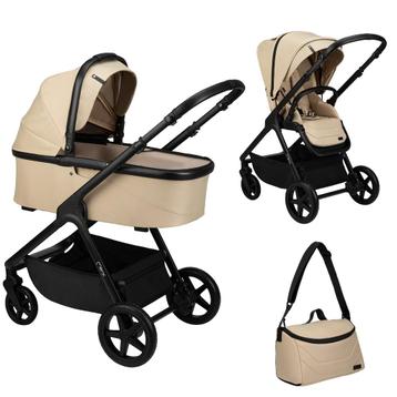 Momi Giselle Beige 2-in-1 Kinderwagen Incl. Adapter