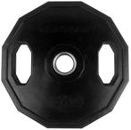 Tunturi Olympic Rubber Plate 15.0kg - Single, Sport en Fitness, Fitnessmaterialen, Verzenden, Nieuw, Halterschijven