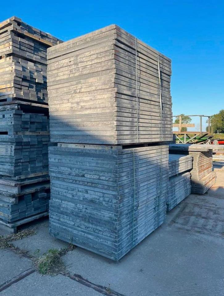 Onderhoudsvrije Anti-Slip Kunststof Steenschotten/Platen, Tuin en Terras, Terrasdelen en Vlonders, Zo goed als nieuw, Kunststof