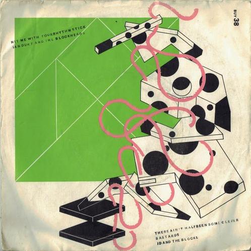 Ian Dury And The Blockheads - Hit Me With Your Rhythm Sti..., Cd's en Dvd's, Vinyl Singles, Verzenden