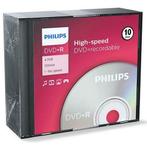 Philips | DVD+R | 4.7 GB | 10 Stuks, Nieuw, Verzenden