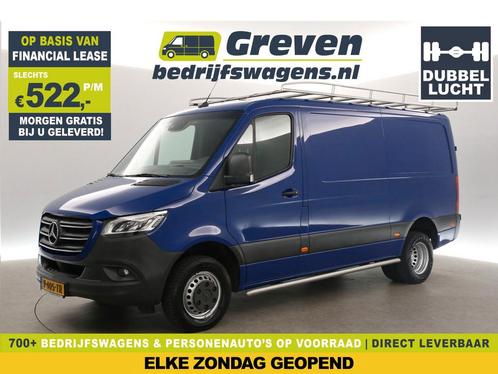 Mercedes-Benz Sprinter 3.0 V6 319CDI L2H1 191PK DL €522pm, Auto's, Bestelauto's, Te koop, Automaat, Financial lease, Diesel, Blauw