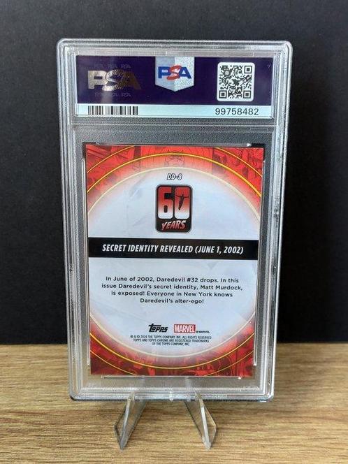 Topps - 1 Graded card - Marvel - Daredevil - 2024 TOPPS, Verzamelen, Overige Verzamelen