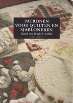 Patronen voor quilten en sjabloneren 9789021309606, Verzenden, Gelezen, M. von Bergh-Arnoldus