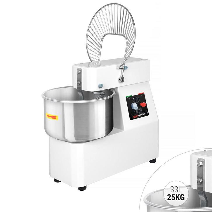 GGM Gastro | Deegmixer - 33 liter / 25 kg - 2 snelheden - |, Witgoed en Apparatuur, Keukenmixers, Verzenden