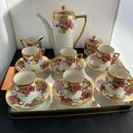 Drinkservies (10) - Glas, Messing, Porselein, Verguld, Antiek en Kunst