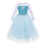 Frozen Elsa jurk - luxe prinsessenjurk - maat 92 tm 152, Kinderen en Baby's, Carnavalskleding en Verkleedspullen, Nieuw, Meisje
