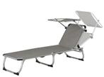 Eurotrail Campingbed Stretcher Pebble Beach Grijs, Caravans en Kamperen, Kampeeraccessoires, Nieuw