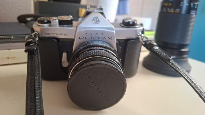 Pentax Spotmatic SP + Pentacon electric 1,8/50mm + Tamron, Audio, Tv en Foto, Fotocamera's Analoog