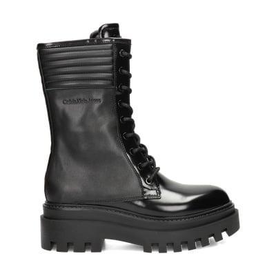 Calvin Klein Knee Boot bikerboots voor dames in het Zwart, Kleding | Dames, Schoenen, Lage of Enkellaarzen, Zwart, Nieuw, Verzenden