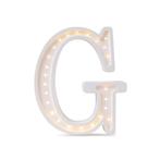 Houten letter lamp G – handgemaakt en sfeervolle verlicht., Kinderen en Baby's, Kinderkamer | Inrichting en Decoratie, Ophalen of Verzenden