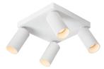 Lucide CLUBS - Plafondspot 4xGU10 Wit, Verzenden, Nieuw, Trendy verlichting