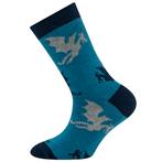 Kindersok Ewers - Staalblauw met Draken Grijs/Donkerblauw-23, Nieuw, Ophalen of Verzenden, Jongen, Ewers