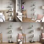 Glazen Vitrinekast met LED – 4-Laags Moderne Displaykast, Huis en Inrichting, Verzenden, Nieuw