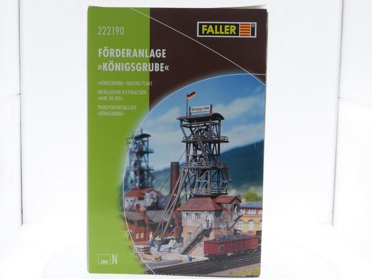 Schaal N Faller 222190 transportinstallatie Königsrube..., Hobby en Vrije tijd, Modeltreinen | N-Spoor, Brug, Tunnel of Gebouw