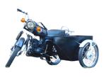 Klassieke motor met zijspan - decoratief item - uniek, Ophalen of Verzenden, Nieuw