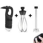 GGM Gastro | Staafmixer incl. mixerstaaf 400mm & Klopper - |, Witgoed en Apparatuur, Keukenmixers, Verzenden, Nieuw