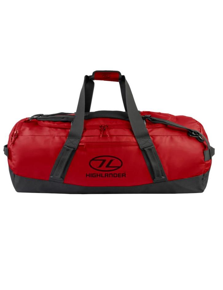 Highlander reistas Hauler Duffel - 120 liter - Rood (Rugzak), Sieraden, Tassen en Uiterlijk, Tassen | Reistassen en Weekendtassen
