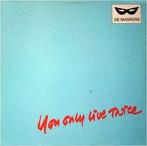 LP gebruikt - De Maskers - You Only Live Twice, Cd's en Dvd's, Vinyl | Rock, Zo goed als nieuw, Verzenden