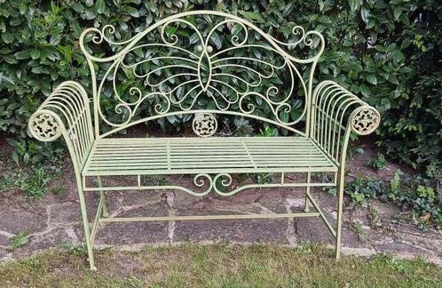Zitgroep - butterfly - Metaal - tuin balkon bank, Antiek en Kunst, Curiosa en Brocante