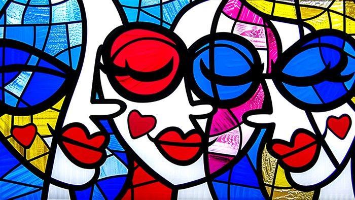 Eric Lespinasse - #26 - NeoCubism - XXL, Antiek en Kunst, Kunst | Schilderijen | Modern