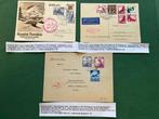 Envelop  (3) - Graf Zeppelin LZ 129 vluchten uit 1936, Postzegels en Munten, Postzegels | Europa | Duitsland, Gestempeld