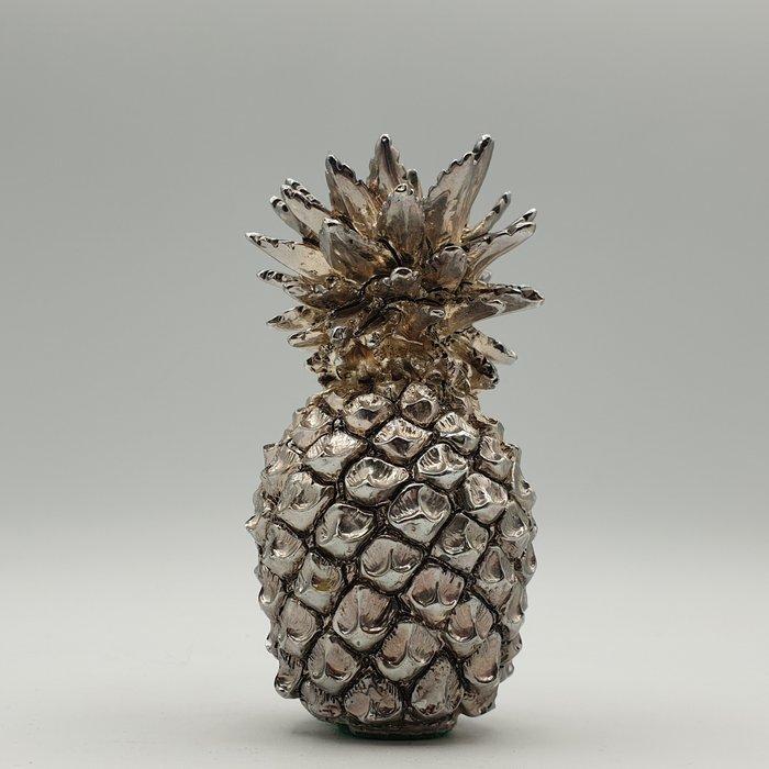 Ananas rivestita in argento - Figuur - Gehuld in zilver, Antiek en Kunst, Antiek | Goud en Zilver