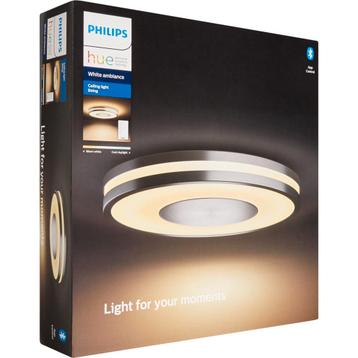 Philips Hue White Ambiance Plafondlamp Aluminium Incl. Dimme beschikbaar voor biedingen