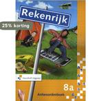 8A / Rekenrijk / Antwoordenboek 9789001306496 Joop Bokhove, Boeken, Schoolboeken, Verzenden, Gelezen, Joop Bokhove