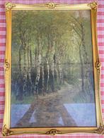 Deutsche Schule (XIX-XX) - Birkenwald, Antiek en Kunst, Kunst | Schilderijen | Klassiek